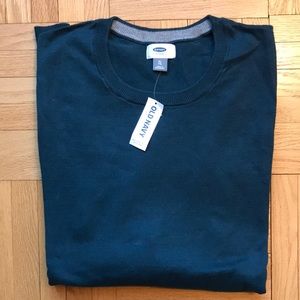 NWT OLD NAVY GREEN CREW NECK SWEATER XL
